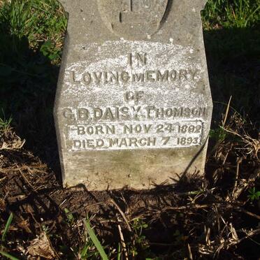 THOMSON G.B. Daisy 1892-1893