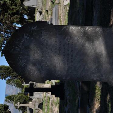 THOMAS William John Watts 1868-1942 :: THOMAS Maud Ann -1909 