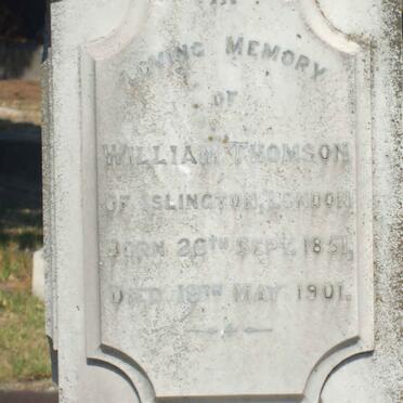 THOMSON William 1851-1901