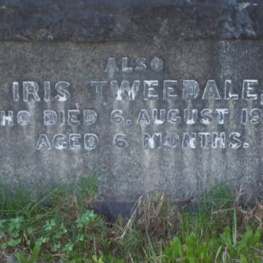 TWEEDALE Elizabeth Emma -1916 :: TWEEDALE Iris -1916