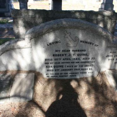 QUINE Robert J.T. -1943 &amp; Ada -1957 :: QUINE John James -1950 