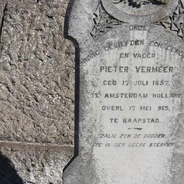 VERMEER Pieter 1857-1913