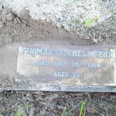 VENN Thomas Tatchell -1914