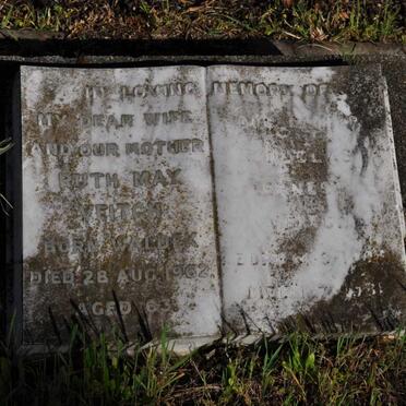 VEITCH Douglas Ernest -1931 &amp; Ruth May WALDECK -1962