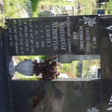 VERMEULEN Abraham Albertus 1960-1988