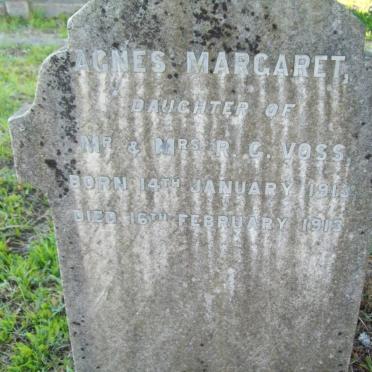 VOSS Agnes Margaret 1913-1913