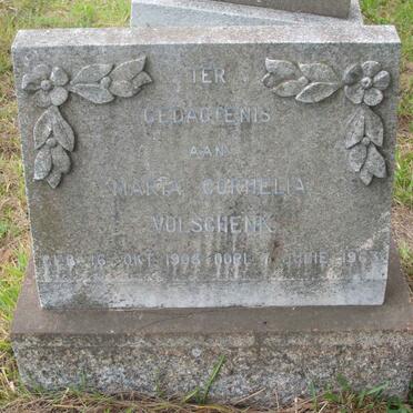 VOLSCHENK Maria Cornelia 1908-1963