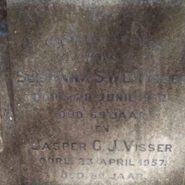 VISSER Jasper G.J. -1957 &amp; Susanna S.W.E. -1952