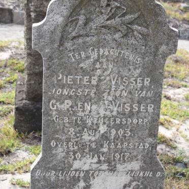 VISSER Pieter 1903-1917