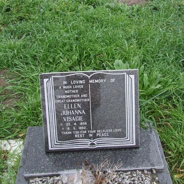 VISAGIE Ellen Johanna 1898-1982