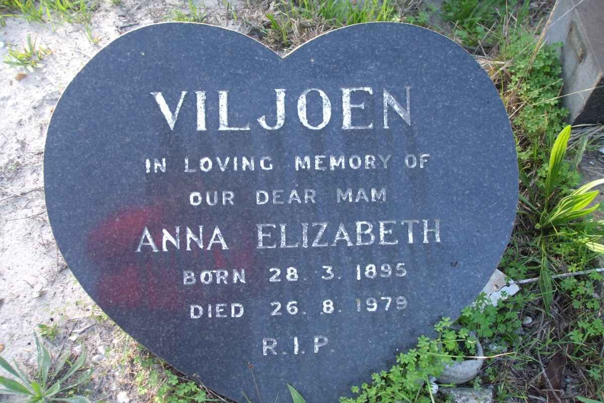VILJOEN Anna Elizabeth 1895-1979