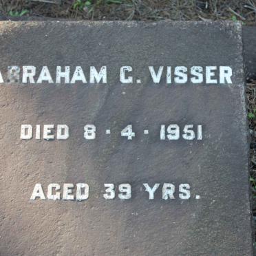 VISSER Abraham G. -1951