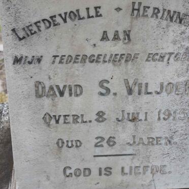 VILJOEN David S. -1915
