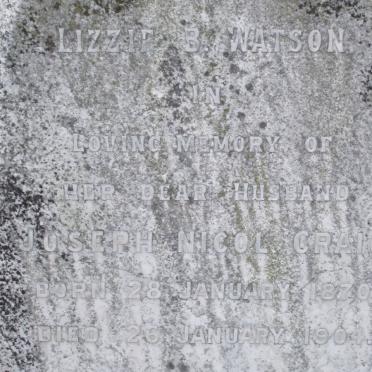 WATSON Joseph Nicol Craig 1870-1904