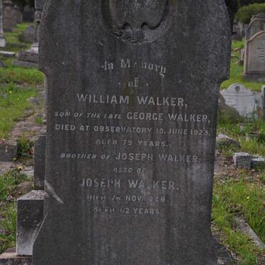 WALKER William -1923 :: WALKER Joseph -1928