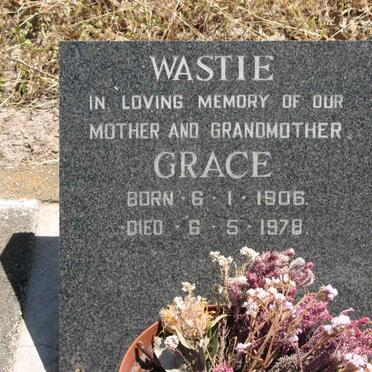 WASTIE Grace 1906-1978