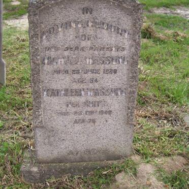 WASSUNG Michael -1929 &amp; Cathleen SMITH -1949