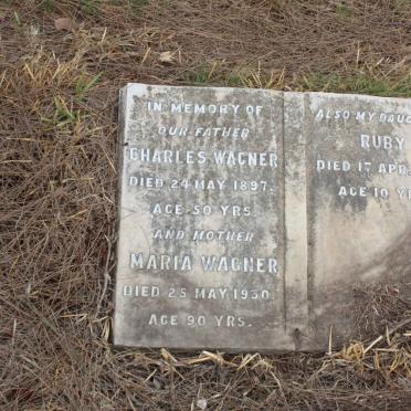 WAGNER Charles -1897 &amp; Maria -1930 :: WAGNER Ruby -1932