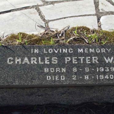 WATSON Charles Peter 1939-1940