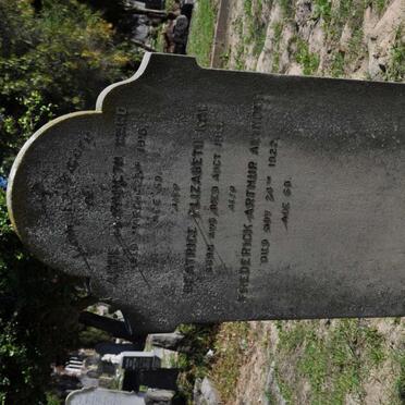 WARD Anne Elizabeth -191? :: RAE Beatrice Elizabeth 1921-1921 :: ANTHONY Frederick Arthur -1922