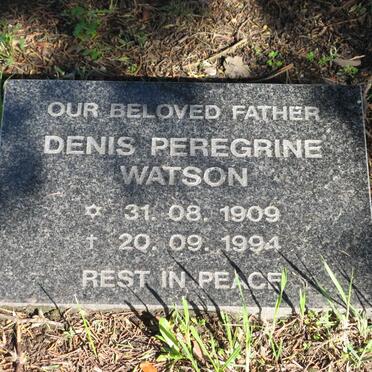 WATSON Denis Peregrine 1909-1994