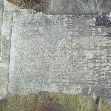 WALLACE John Henry -1937 &amp; Emily 1913 :: WALLACE Ann -1905