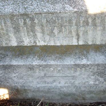 WALTER Joseph -1892 &amp; J.H. STANFORD  -189?