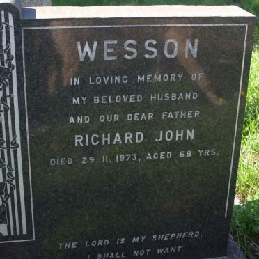 WESSON Richard John -1973 