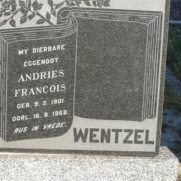 WENTZEL Andries Francois 1901-1968
