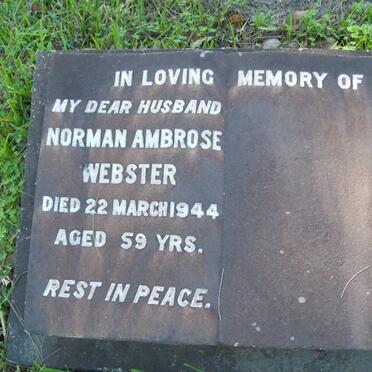 WEBSTER Norman Ambrose -1944