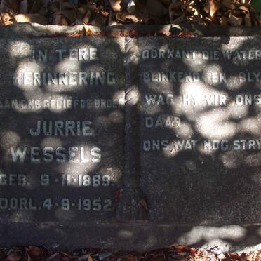 WESSELS Jurrie 1889-1952