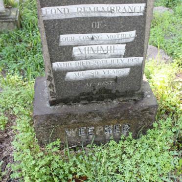 WEEPNER Mimmie -1951