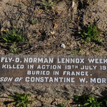 WEEKES Norman Lennox -1944