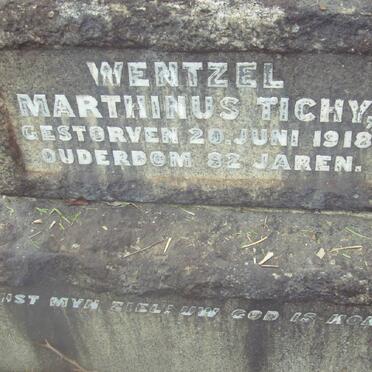 WENTZEL Marthinus Tichy -1918