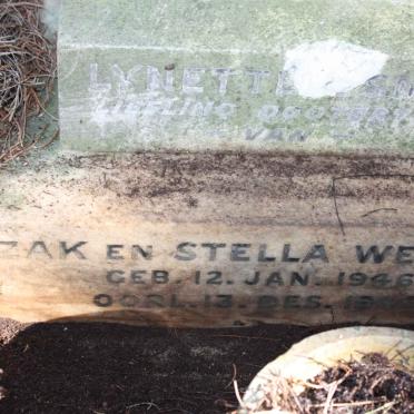 WESSELS Lynette Esme 1946-1949