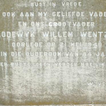 WENTZEL :: ROSS :: VALENTYNS