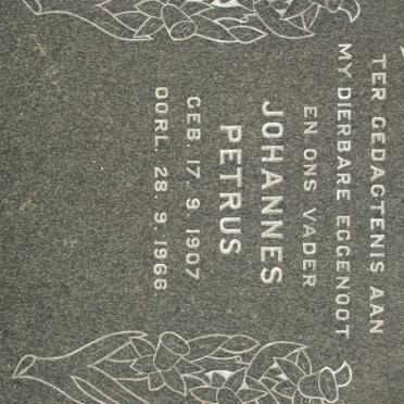 WITT Johannes Petrus, de 1907-1966