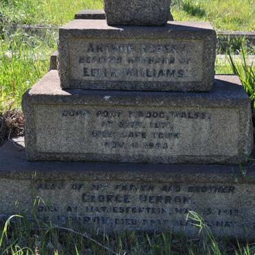 WILLIAMS Arthur Robert 1876-1923 :: HERRON George -1918 :: HERRON George -1919