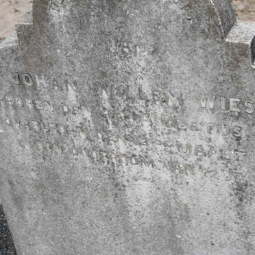 WIESE Johan Willem 1823-1895