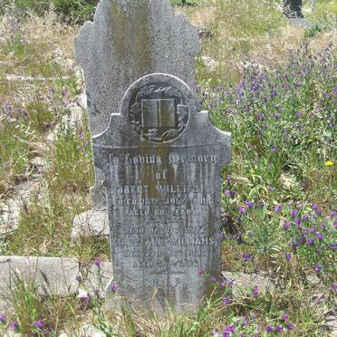 WILLIAMS Robert -1901 &amp; Mary Ann -190?