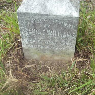 WILLIAMS Frances -1902