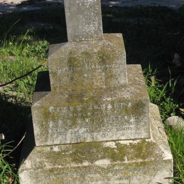 WILLIAMSON Clara Johanna 1860-1900