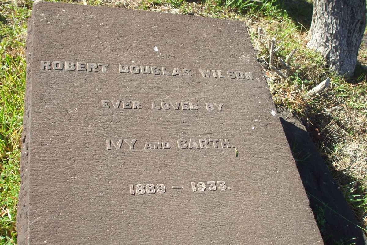 WILSON Robert Douglas 1889-1933