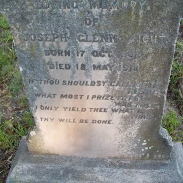 WIGHT Joseph Glenn 1862-1918