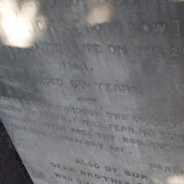 WICKS Lucy nee LOW -1894 :: WICKS Thomas Henry -1900 :: WICKS Robert -1898 