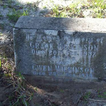 WILKINSON Grace -1937 :: WILKINSON Gwen -1938