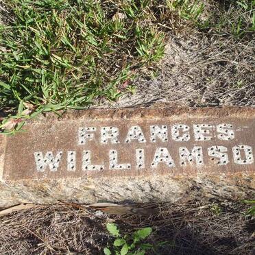 WILLIAMSON Frances
