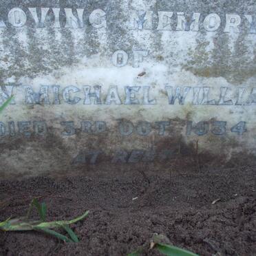 WILLIAMS John Michael -1934