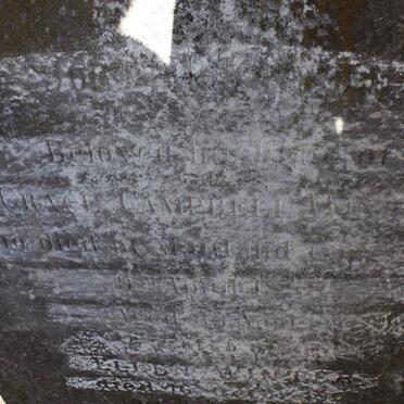 WINTER Grace Campbell -1??? :: WINTER Ellen -1900