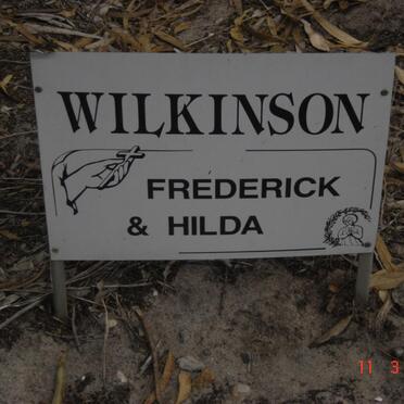 WILKINSON Frederick &amp; Hilda